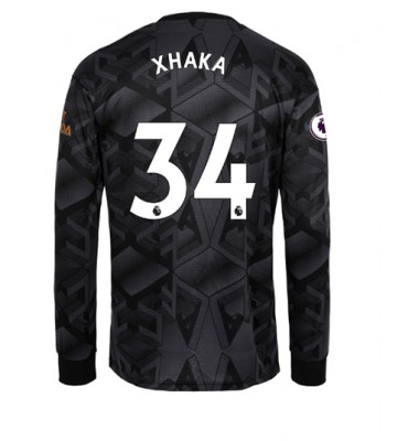 Arsenal Granit Xhaka #34 Bortedrakt 2022-23 Langermet